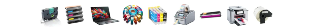 Tinte, Toner, Druckerzubehör, Papier, Etiketten, Druckerpatronen, Druckertrommeln